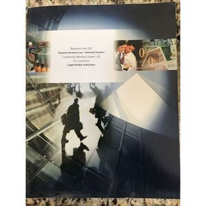 Business Law 320 McGraw-Hill Education Dynamic Business Law Selected Chapters LB